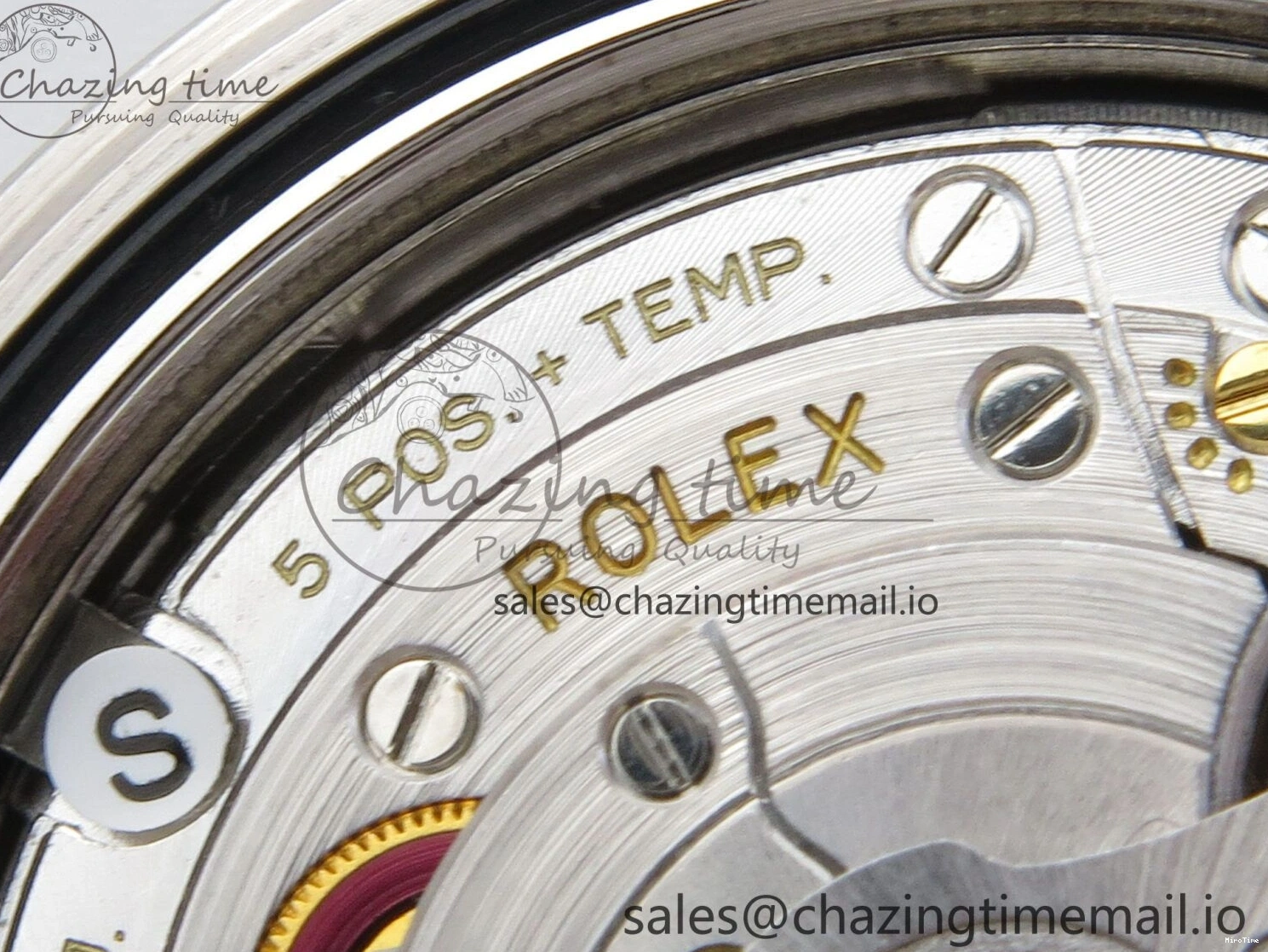 MiroTime 0210 Effortless DateJust 41 126331 SS RG ARF 1:1 Best Edition Brown Stick Dial on Oyster Bracelet SH3235 (Weighted) 201